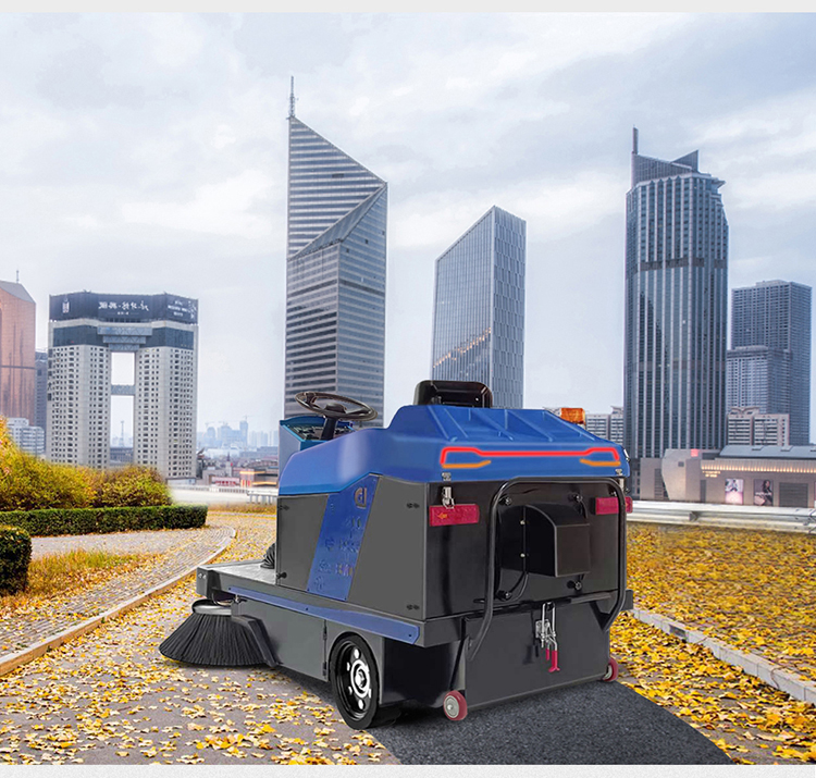 DJ1500鼎潔盛世電動(dòng)掃地車(chē)駕駛掃地機(jī) 廠(chǎng)區(qū)清掃車(chē)12